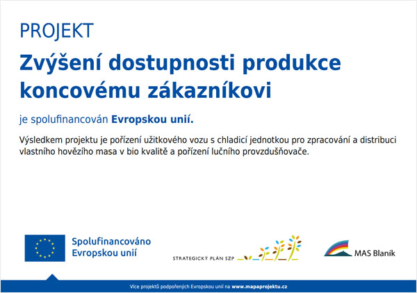 Zvýšení dostupnosti produkce koncovému zákazníkovi